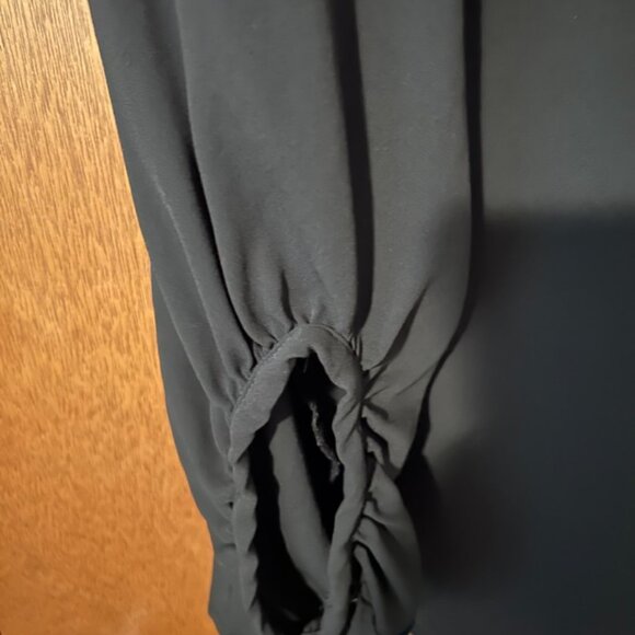 Loft women's black blouse, size M - Picture 3 of 6